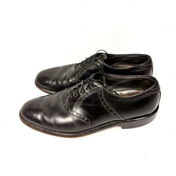 Vintage Footjoy Classic Golf Shoes Spikeless Black Oxford Men\'s 11 C  Nice main image 7